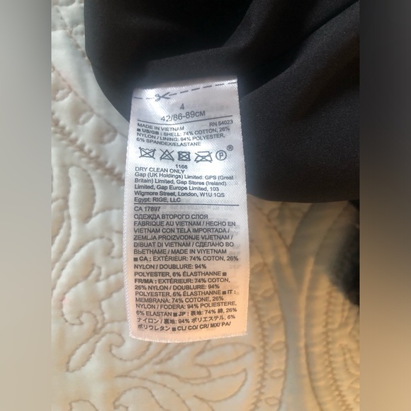 BLACK BANANA REPUBLIC ONE SHOULDER RUFFLE MIDI DRESS SIZE US 4 - Picture 4 of 11